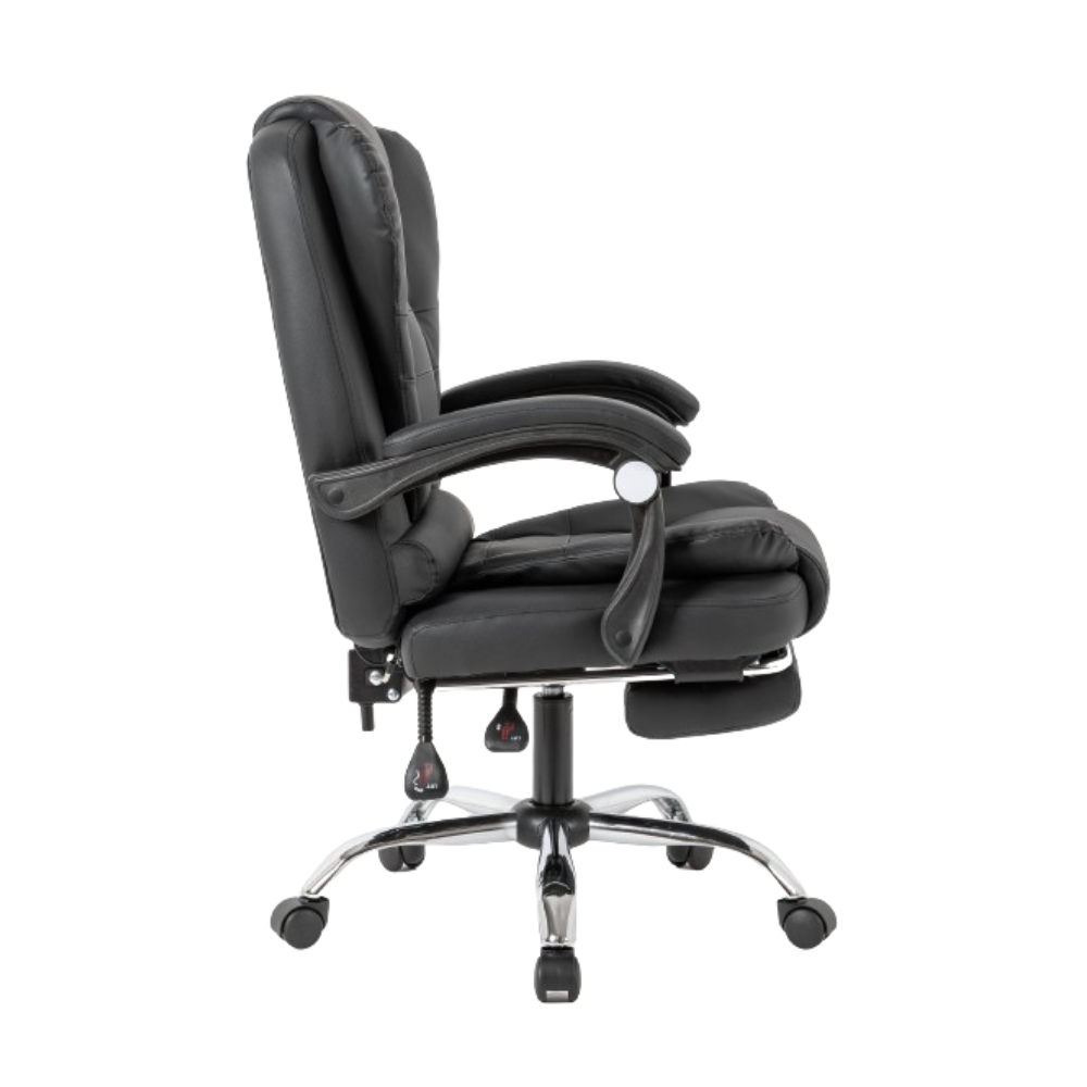 concept-usine-elite-chaise-gaming-noire-massage-repose-pieds image 3