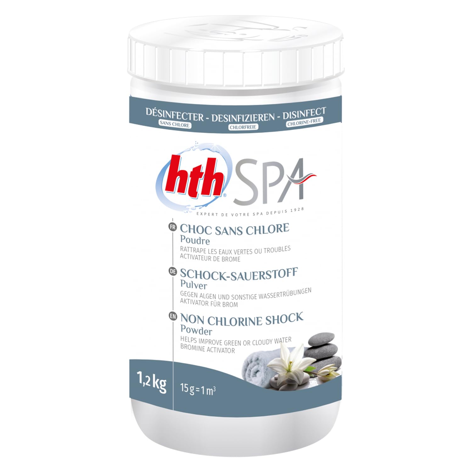 happy-garden-gili-poudre-choc-sans-chlore-spa-1-2-kg image 1