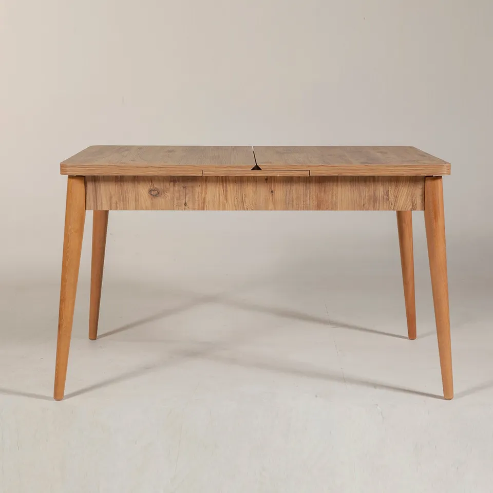 concept-usine-dynia-table-salle-manger-bois-clair-extensible image 1