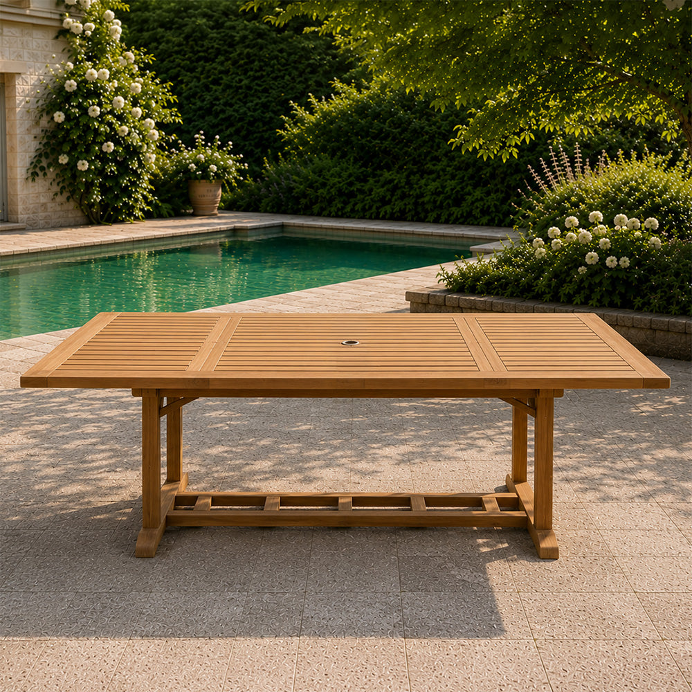 concept-usine-kajang-table-de-jardin-teck-extensible-170-cm image 3