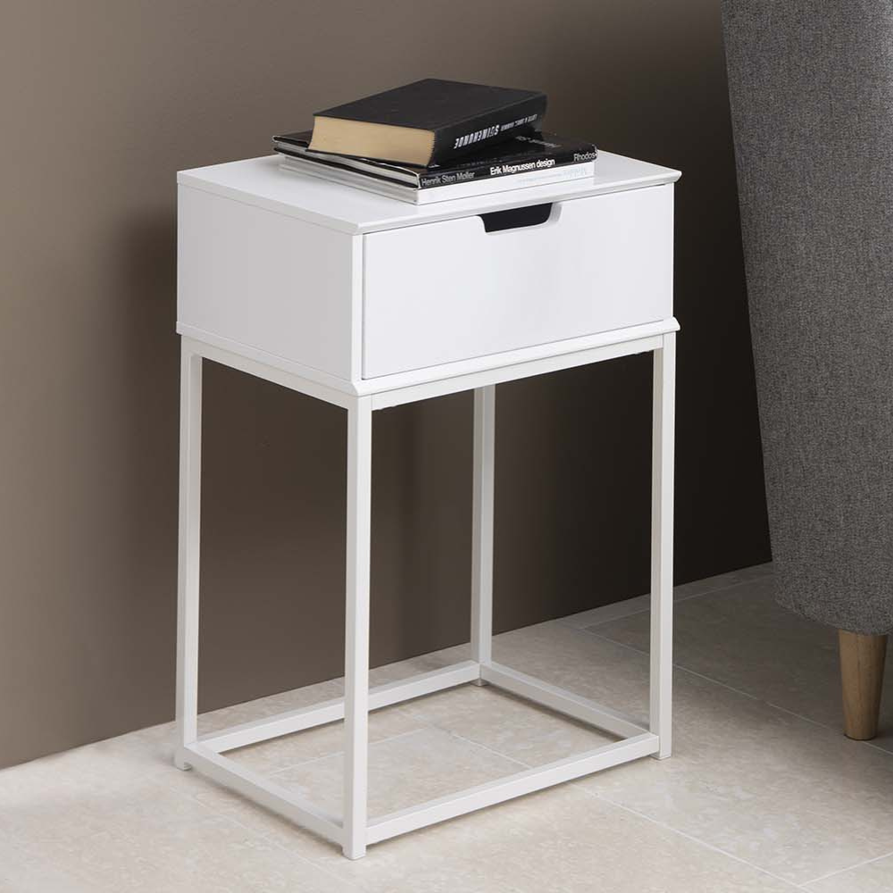 concept-usine-slumber-lot-2-tables-chevet-blanc-tiroir-bois image 1