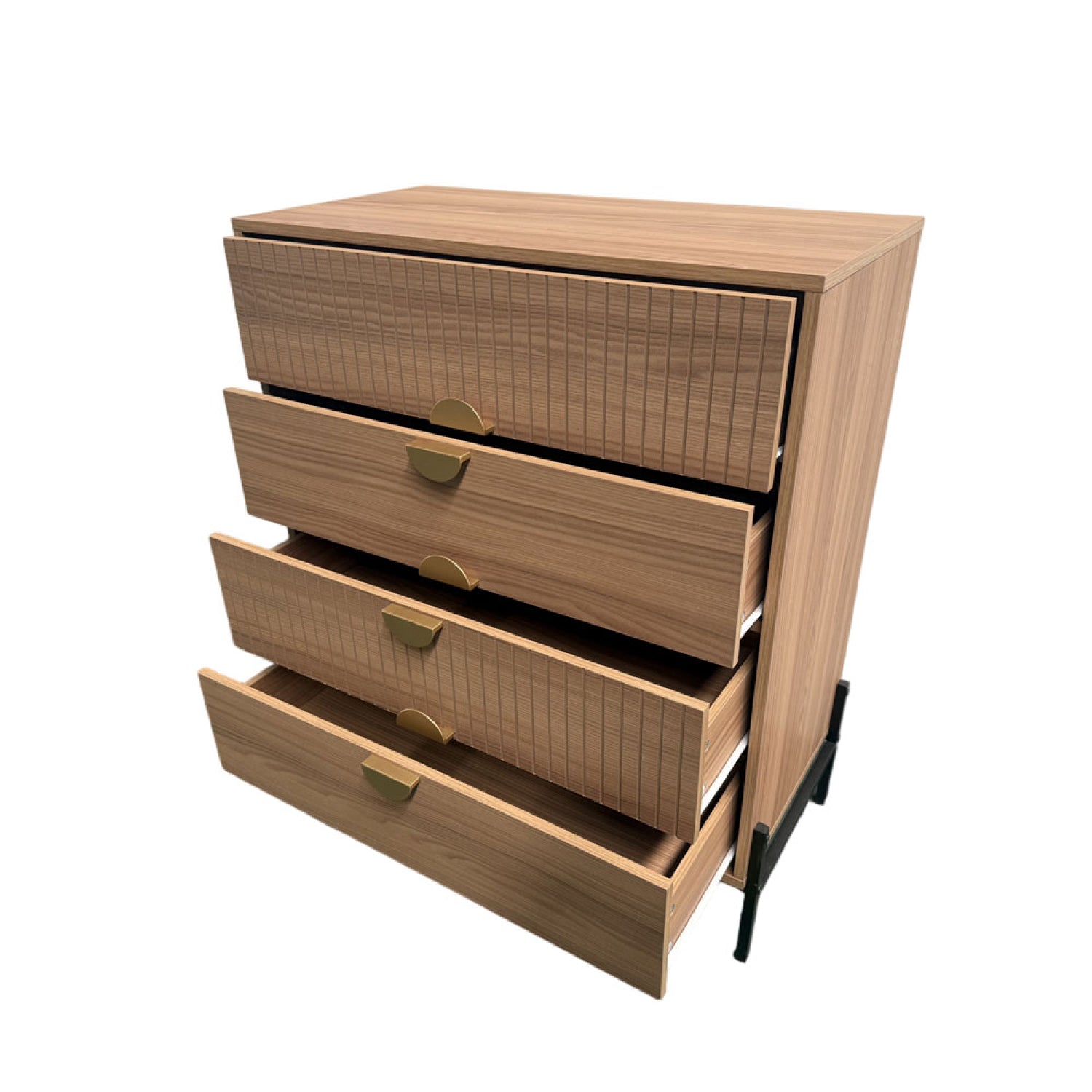 concept-usine-vallo-commode-bois-80-cm-4-tiroirs image 4