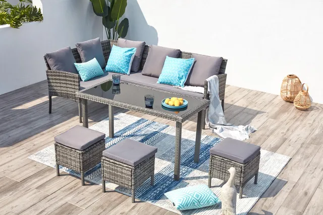 concept-usine-cordoba-salon-jardin-8-places-gris-fonc image 1