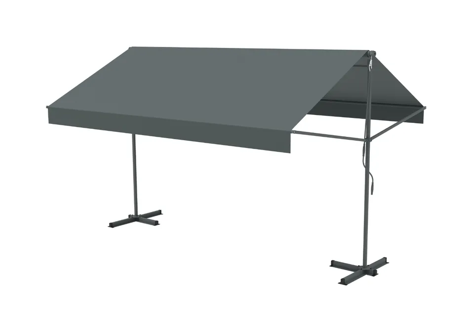 concept-usine-iseo-3x3-store-banne-gris-manuel-double-pente image 1