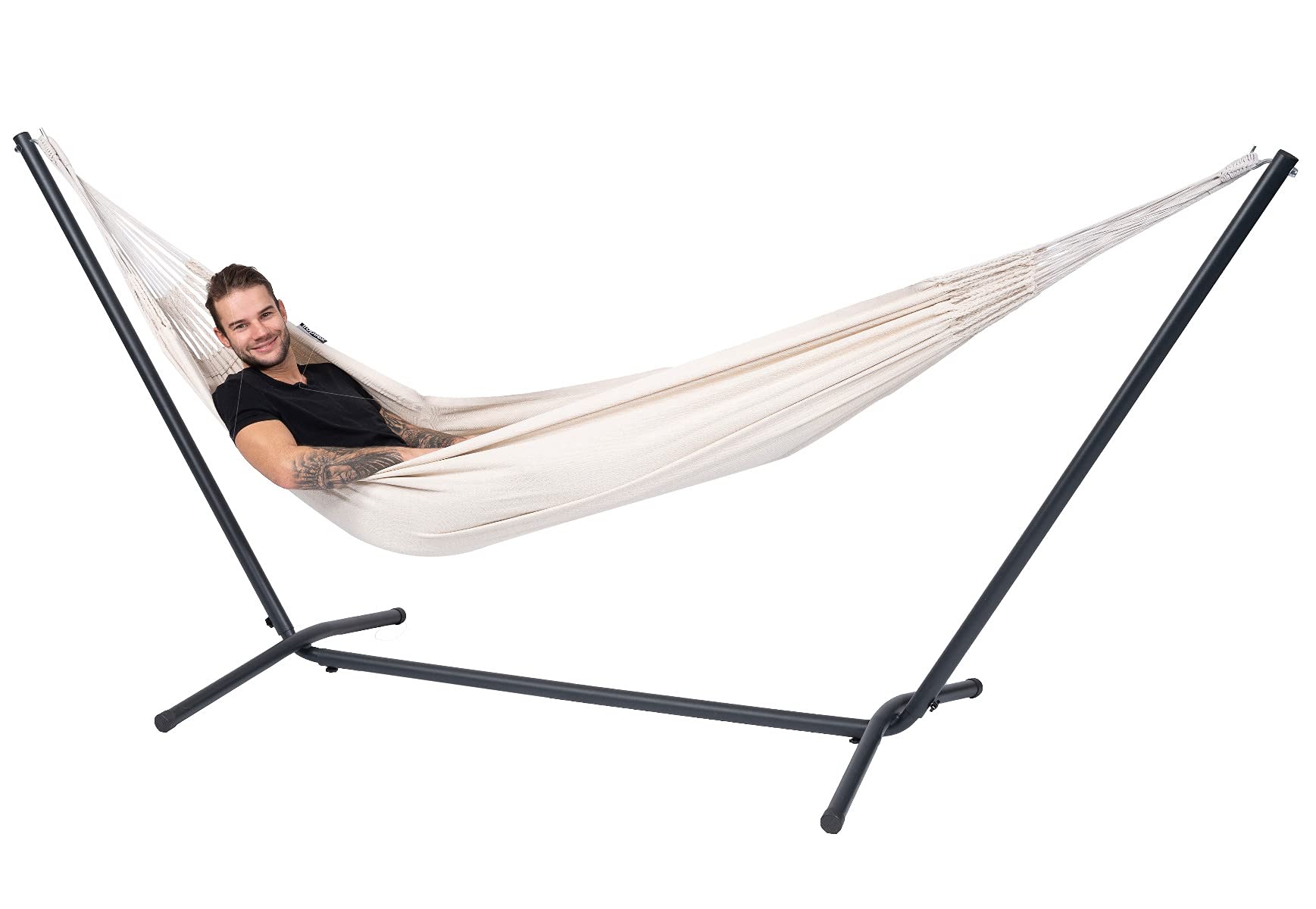 tropilex-classic-hamac-blanc-320-cm-1-personne-coton image 2