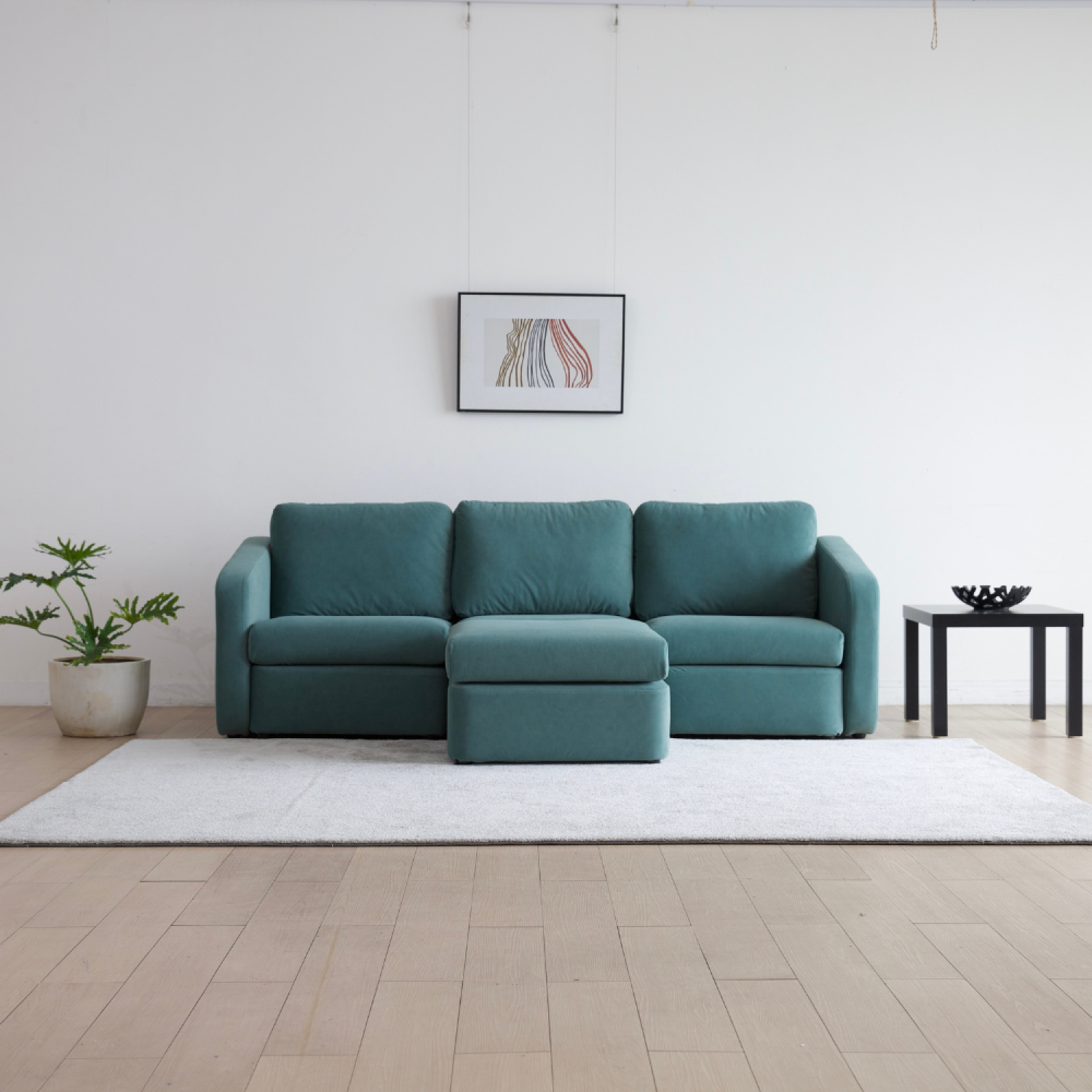 concept-usine-konekt-flexipet-canap-modulable-3-places-bleu image 2
