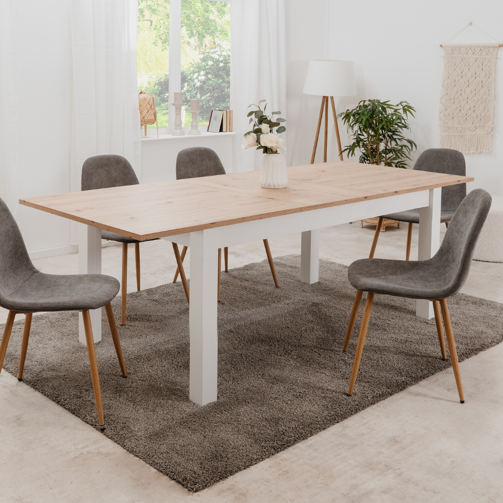 concept-usine-skadar-table-salle-manger-extensible-10-places-blanc-bois image 2