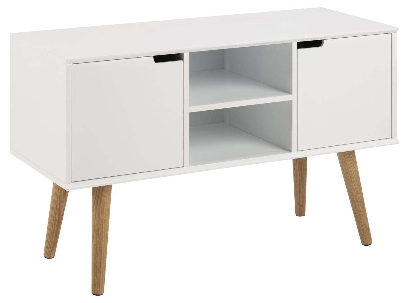 concept-usine-lokka-meuble-tv-blanc-100-cm-avec-rangement image 2
