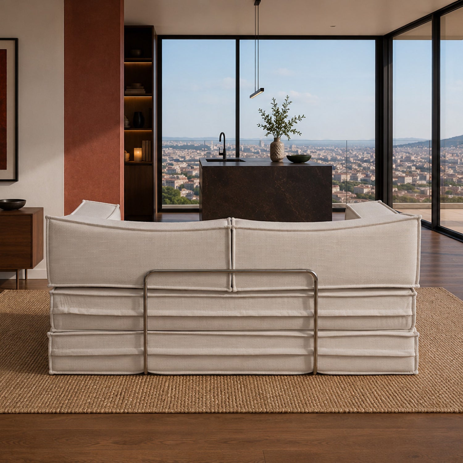 concept-usine-caub-canap-convertible-velours-c-tel-beige image 6