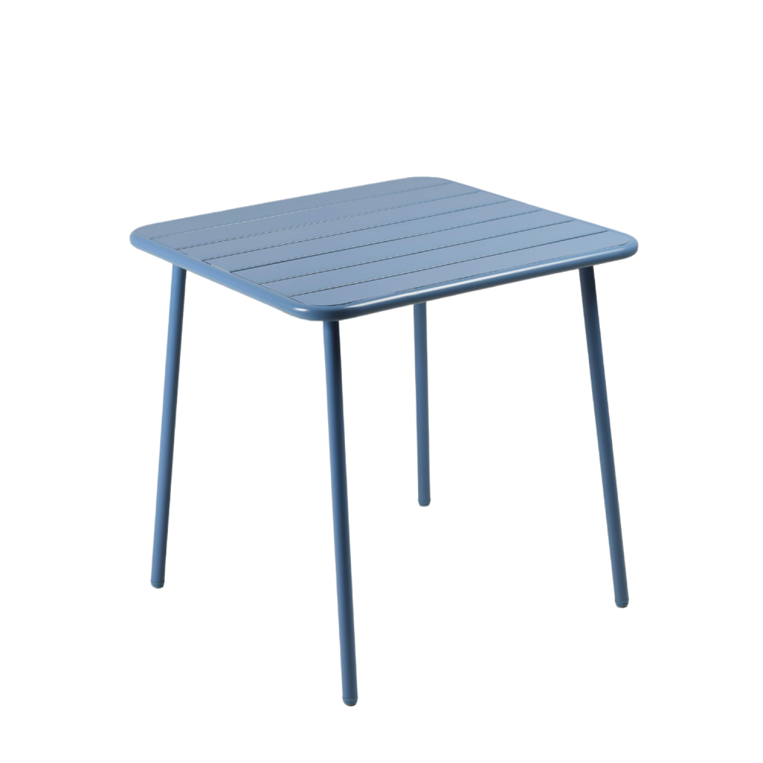 concept-usine-bergame-table-jardin-bleue-4-places-acier image 7