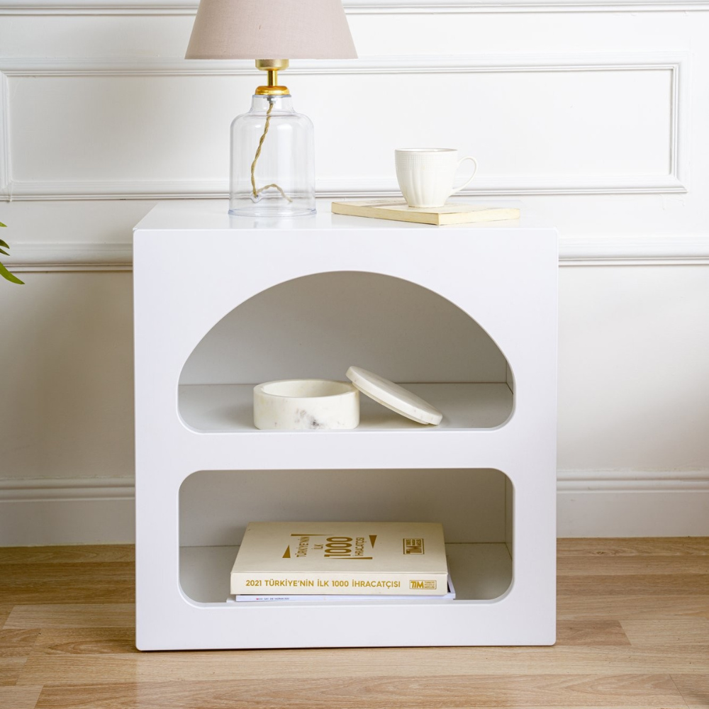 concept-usine-amal-table-de-chevet-blanche-bois-niche image 1