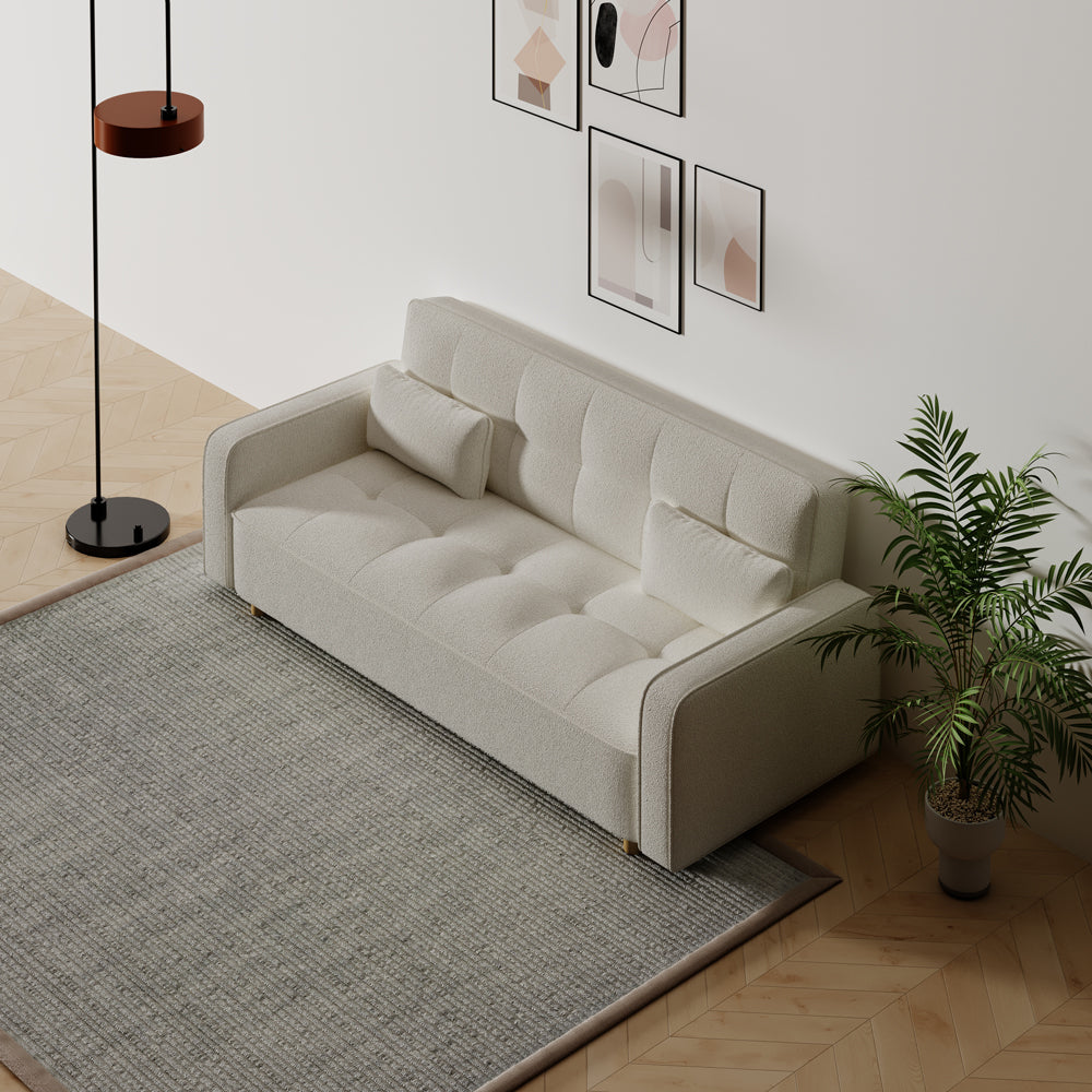 concept-usine-copenhague-canap-convertible-bouclette-blanc-3-places image 4