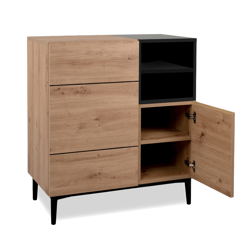 concept-usine-novi-buffet-80-cm-ch-ne-et-noir-2-portes image 7