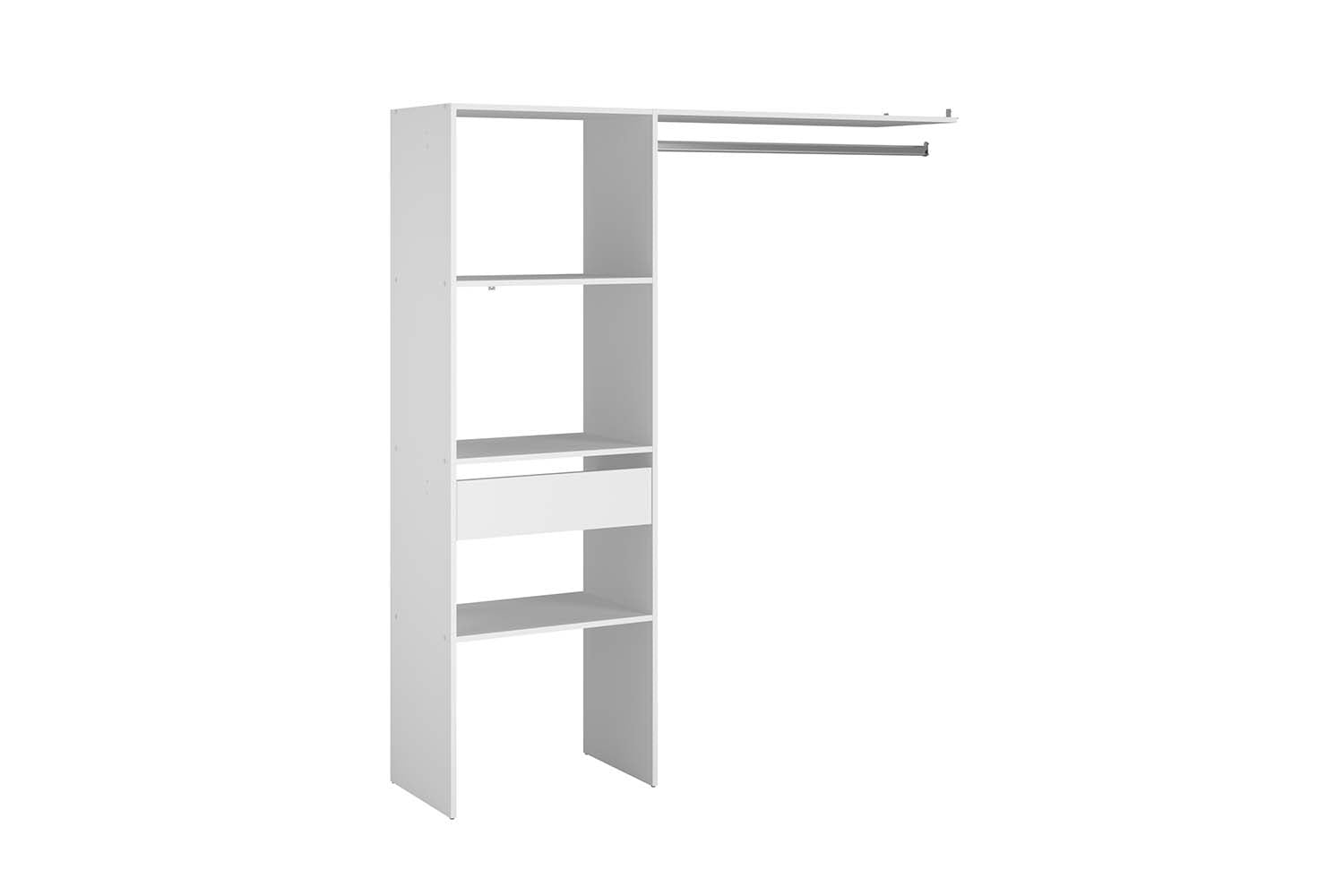 concept-usine-elys-e-dressing-chambre-blanc-bois-160-cm image 2