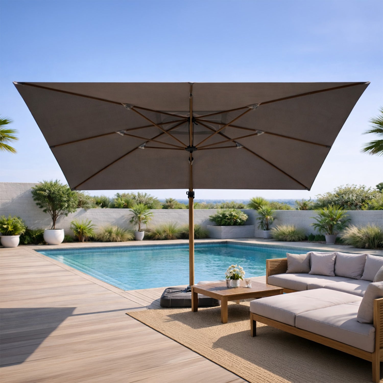 concept-usine-cesare-parasol-d-port-3x4m-gris-rotatif image 2
