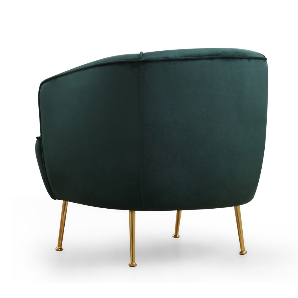 concept-usine-davis-fauteuil-velours-vert-pieds-dor-s-1-place image 5