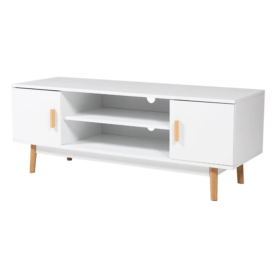 happy-garden-joey-meuble-tv-blanc-120cm-scandinave image 1