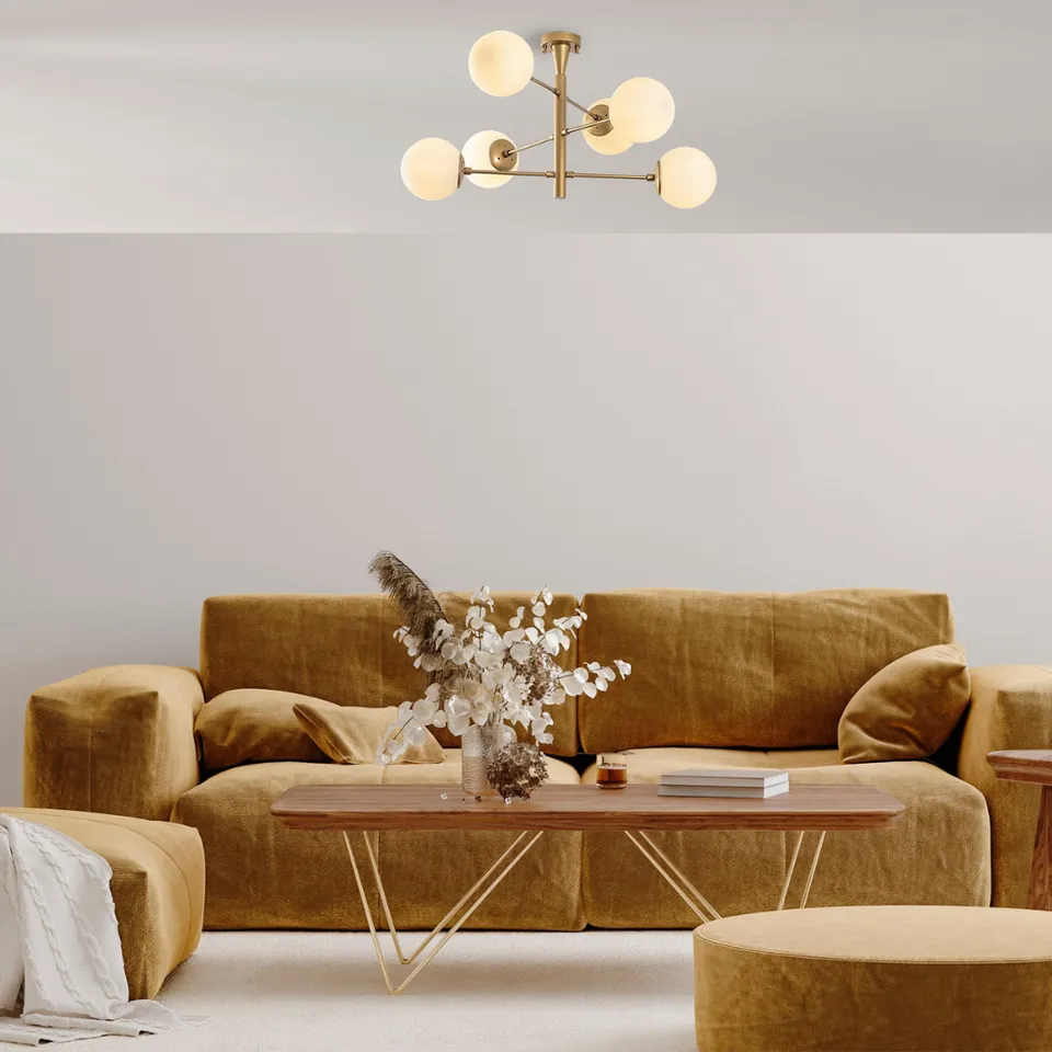 concept-usine-eleonore-plafonnier-dor-m-tal-6-lampes image 1