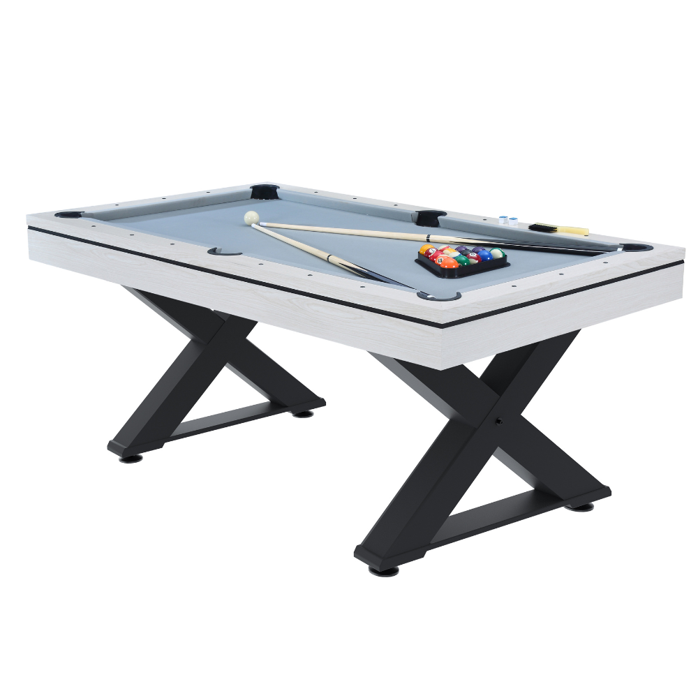 concept-usine-texas-table-billard-multijeux-blanc image 5