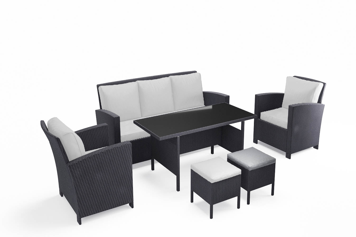 concept-usine-modena-salon-jardin-7-places-gris-fonc image 8