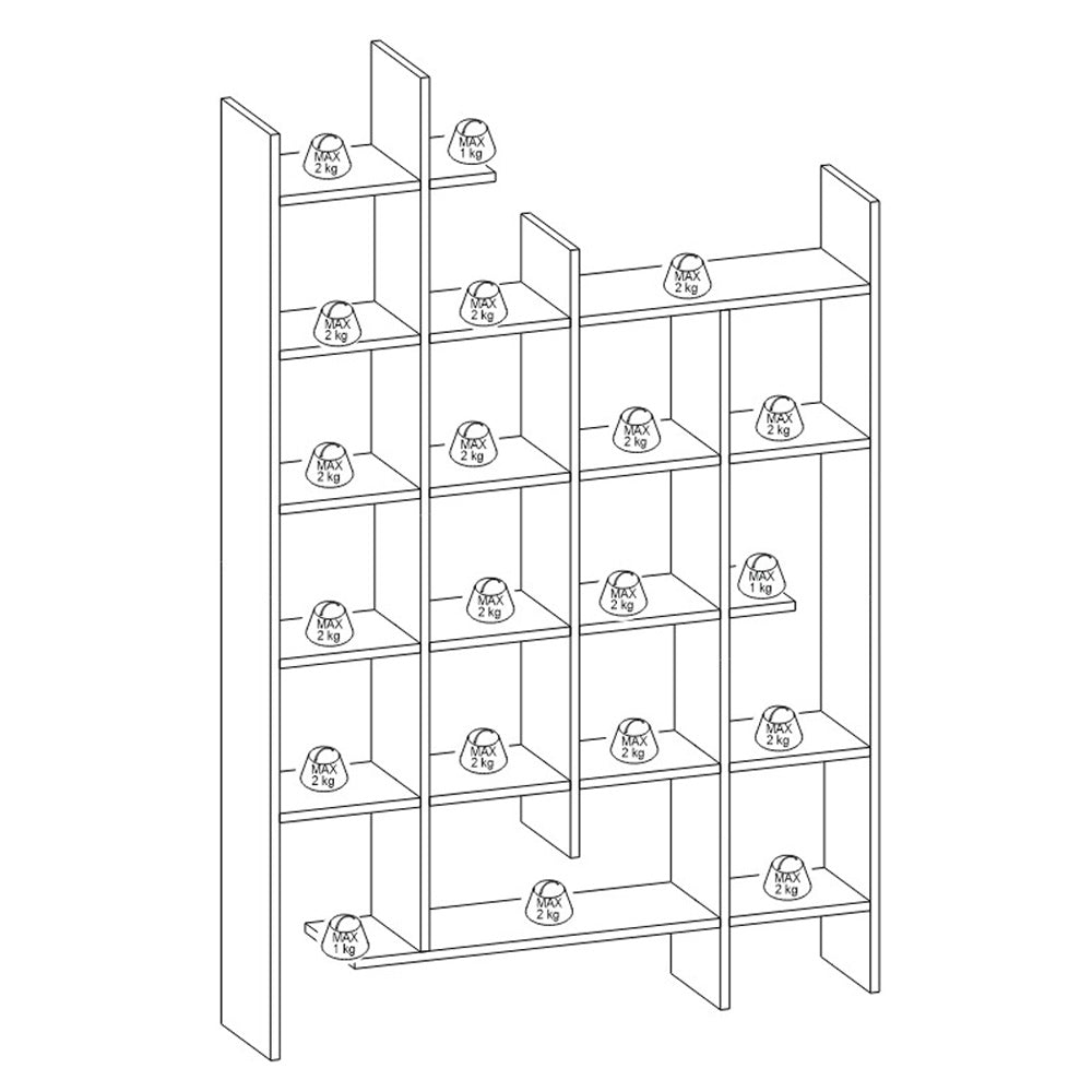 concept-usine-bok-biblioth-que-bois-ch-ne-15-tag-res image 6