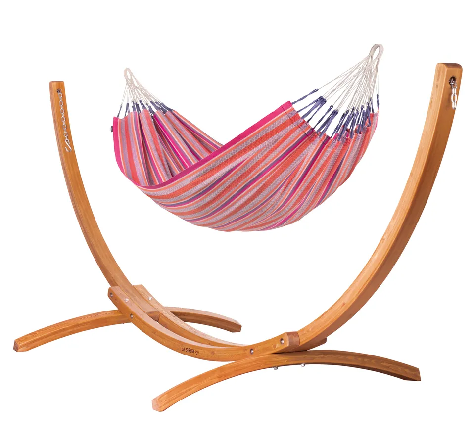 la-siesta-maera-flamingo-hamac-double-avec-support-350-cm image 1
