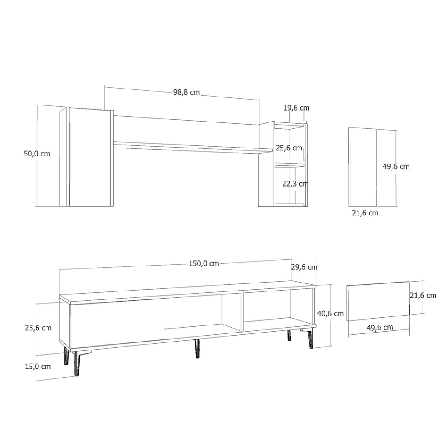 concept-usine-vibra-meuble-tv-150-cm-gris-cheminee-led image 6