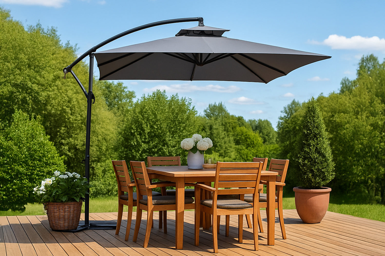 concept-usine-capri-parasol-d-port-3x3-m-gris-inclinable image 1