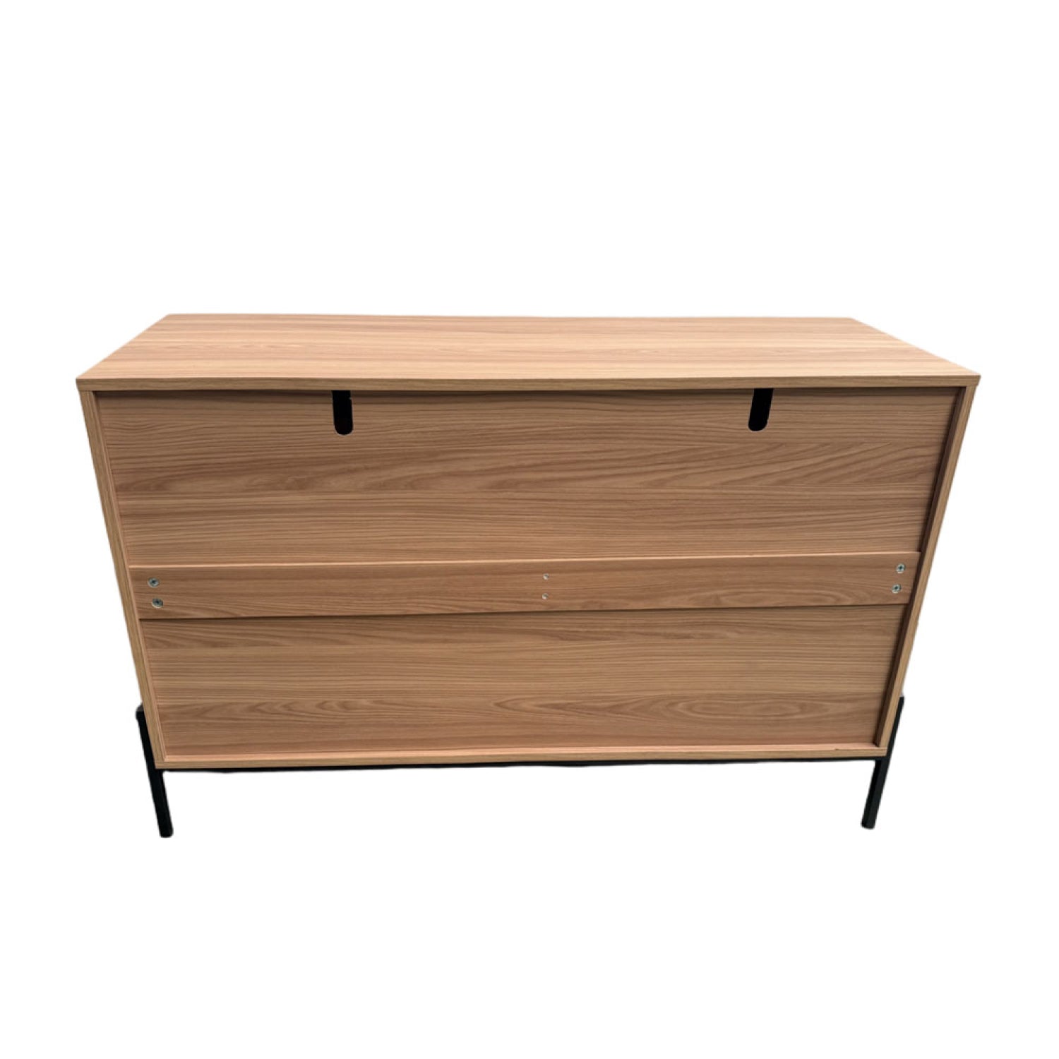 concept-usine-vallo-commode-6-tiroirs-bois-noir-144-cm image 5