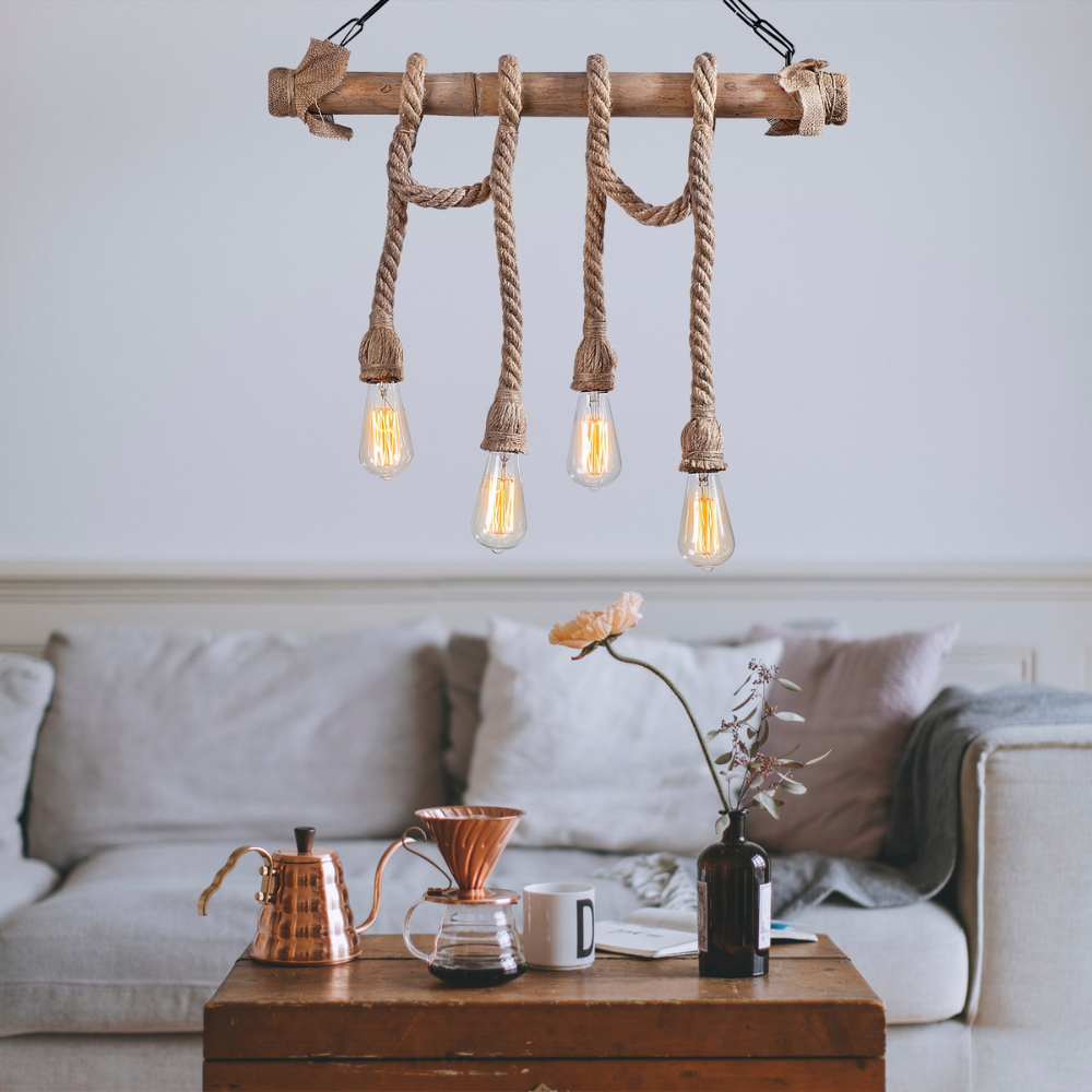 concept-usine-loane-suspension-bois-4-lampes-noir image 1