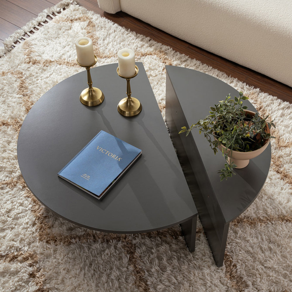 concept-usine-vari-table-basse-ronde-noire-90-cm image 5
