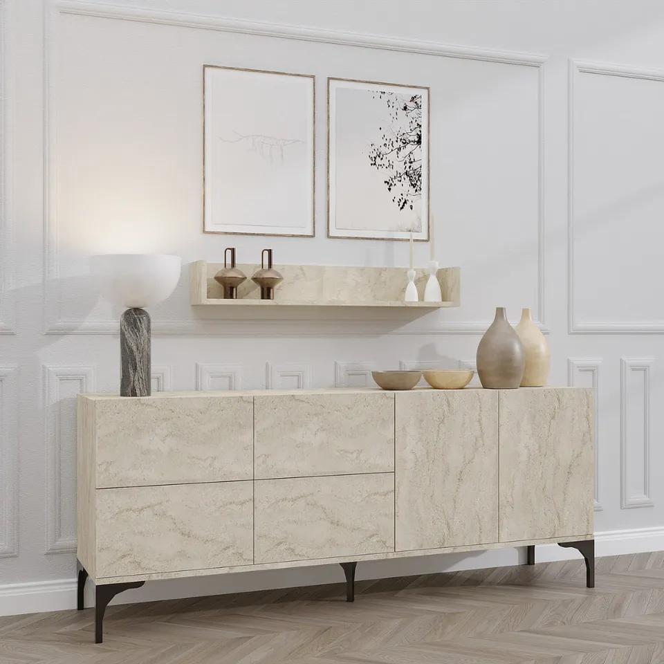 concept-usine-aura-buffet-180-cm-effet-travertin image 1