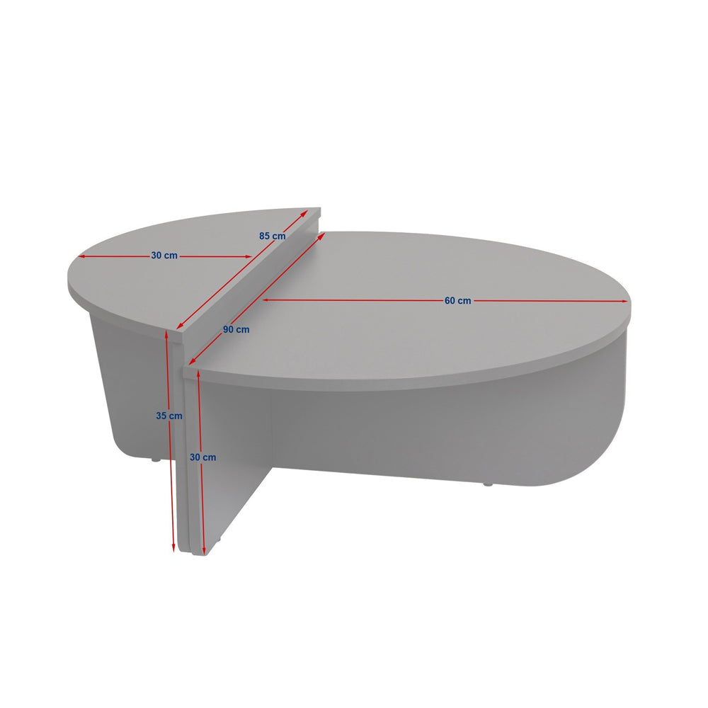concept-usine-poul-table-basse-ronde-bois-modulable-90-cm image 8