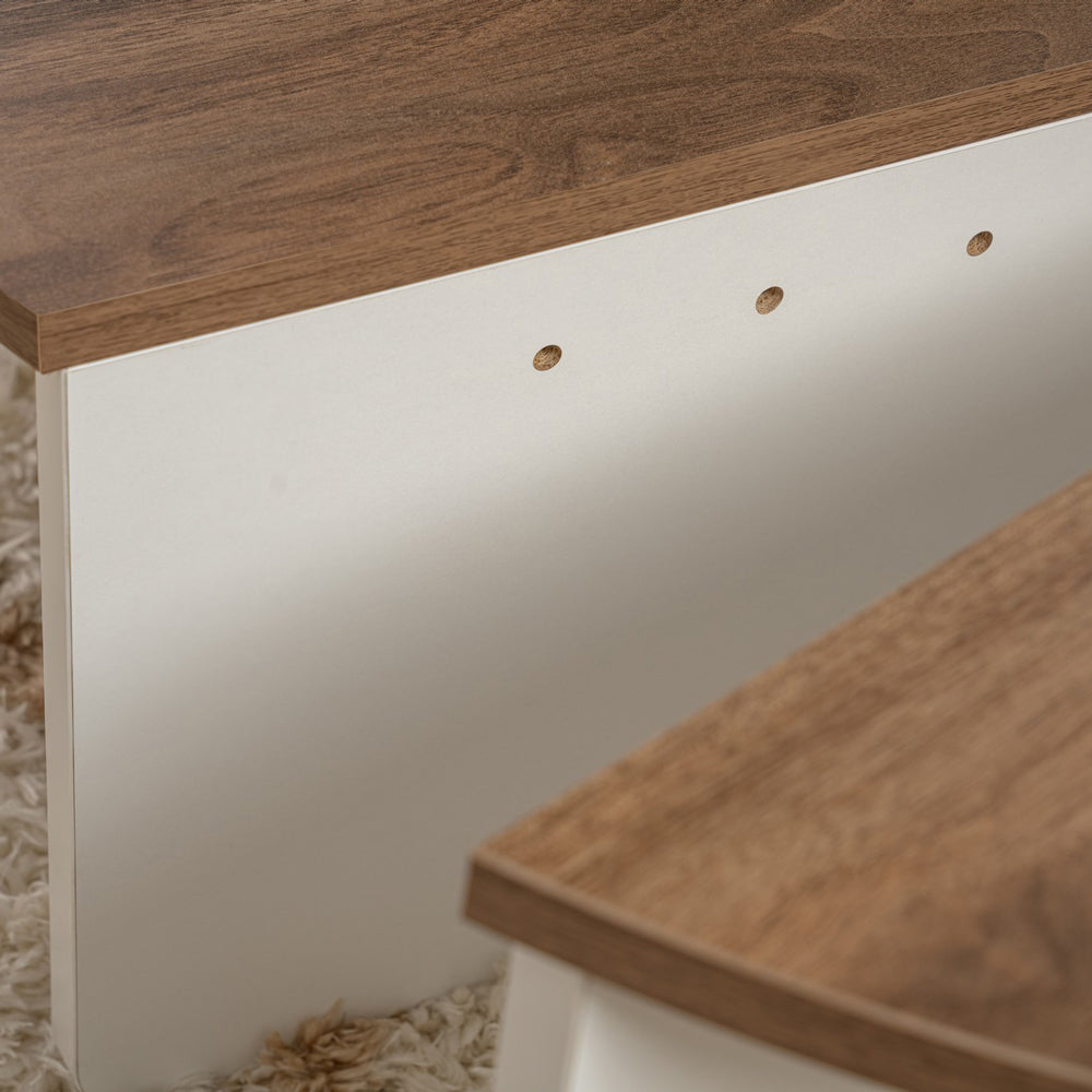 concept-usine-xyn-table-basse-ronde-blanche-modulable image 6