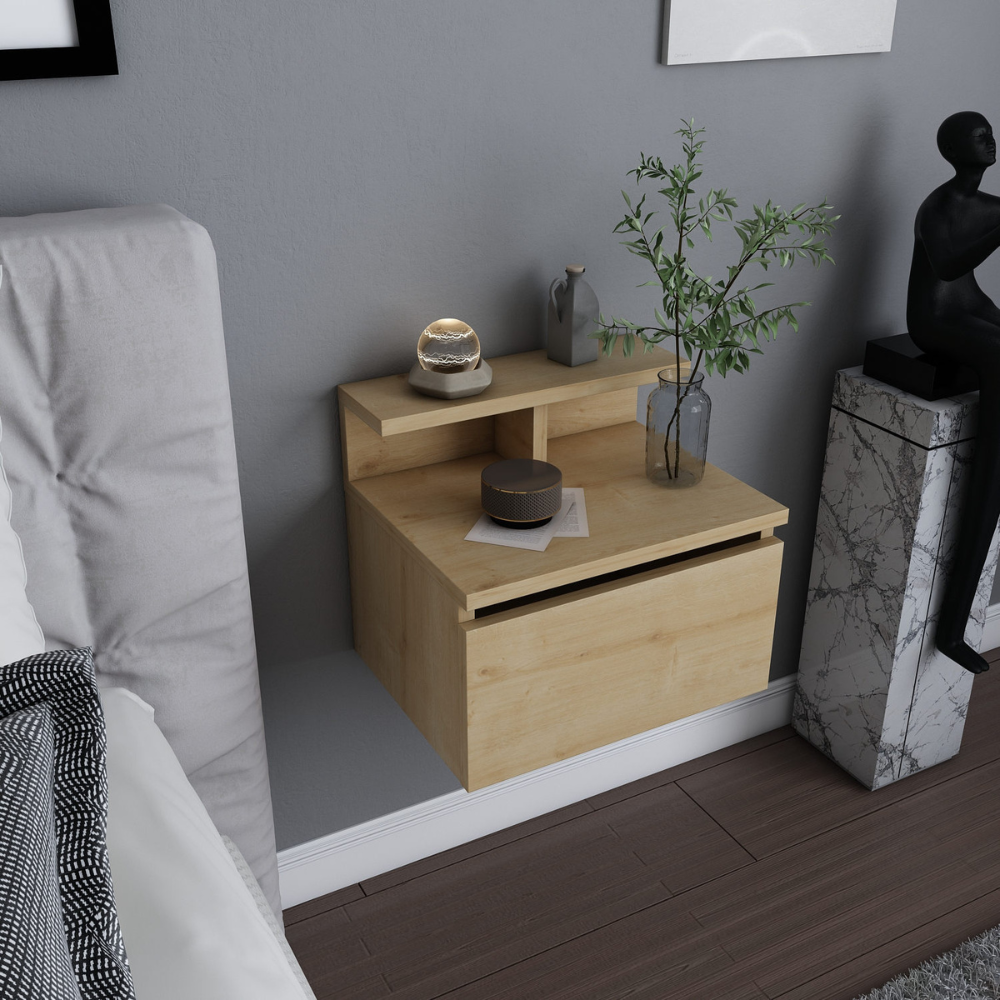 concept-usine-visby-table-de-chevet-murale-anthracite-bois image 8