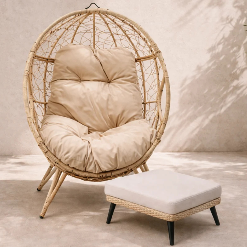 concept-usine-bundle-fauteuil-suspendu-rotin-beige-repose-pieds image 1