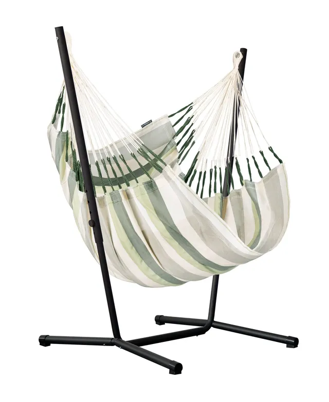 la-siesta-fiji-outdoor-cedar-fauteuil-suspendu-comfort image 1
