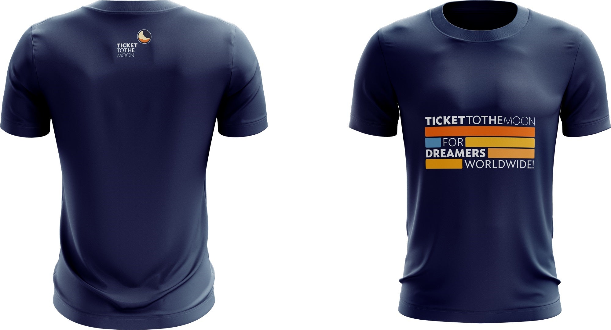 ticket-to-the-moon-t-shirt-femme-coton-taille-m image 1