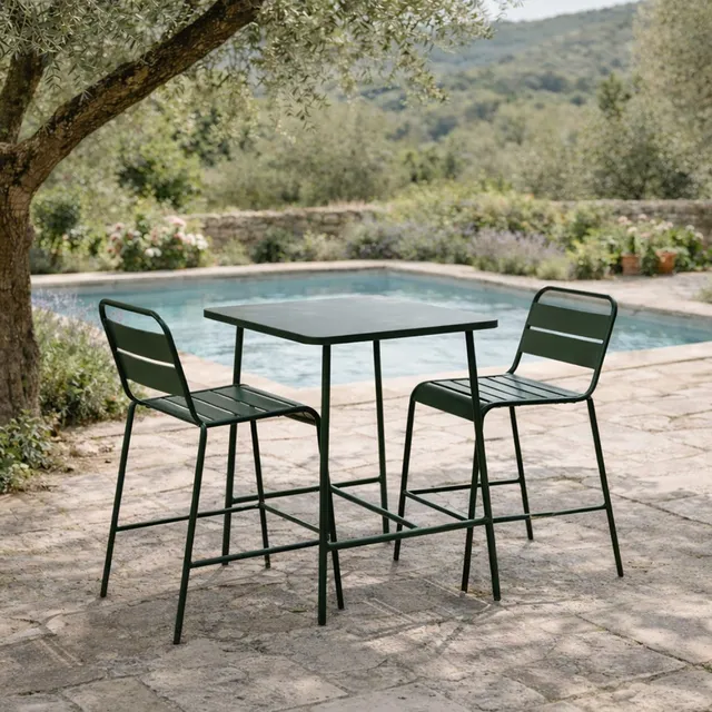 concept-usine-bergame-ensemble-haut-table-chaises-bleu-2-places image 1