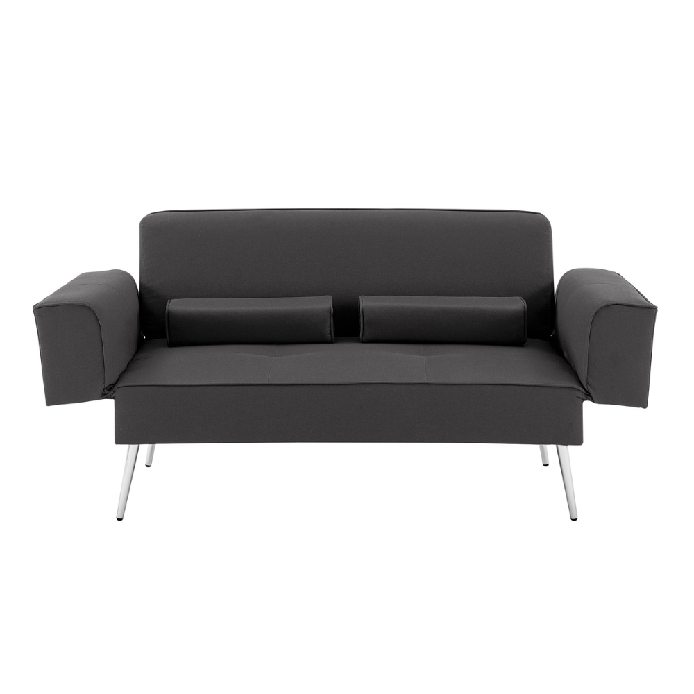 concept-usine-riga-canap-convertible-2-places-gris-fonc image 2