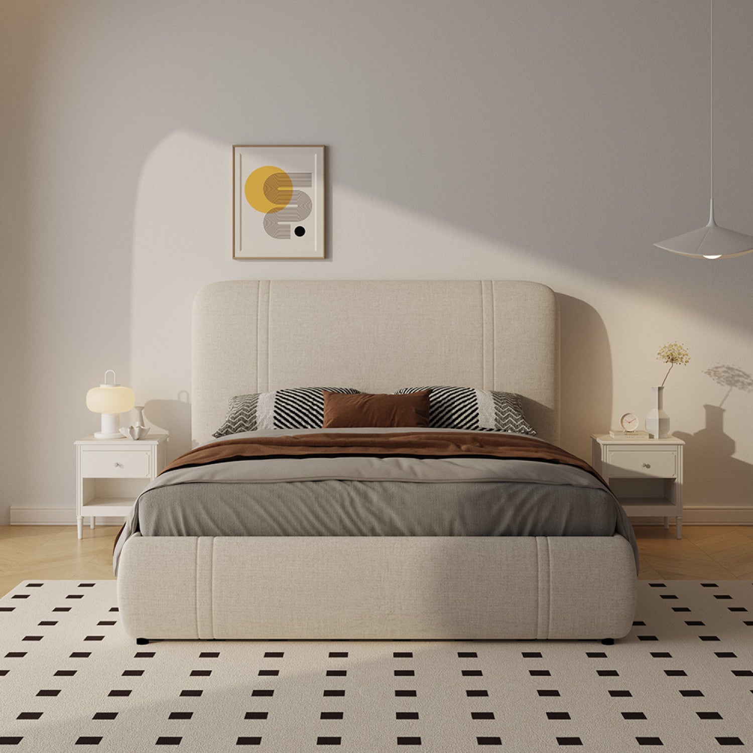 concept-usine-montecito-lit-coffre-160x200-beige-2-places-tissu image 2
