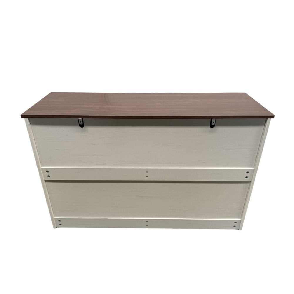 concept-usine-valla-commode-6-tiroirs-blanc-et-bois-120-cm image 6