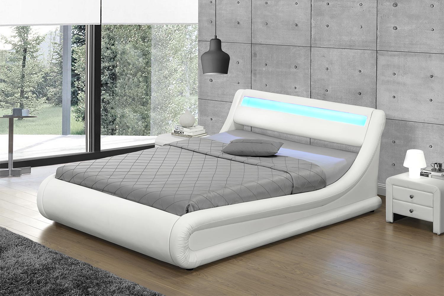 concept-usine-portland-lit-coffre-led-blanc-140x190 image 3