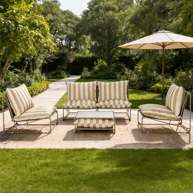 concept-usine-andria-salon-de-jardin-4-places-taupe image 1