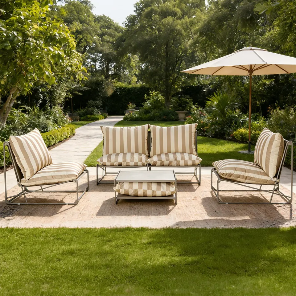 concept-usine-andria-salon-de-jardin-4-places-taupe image 1
