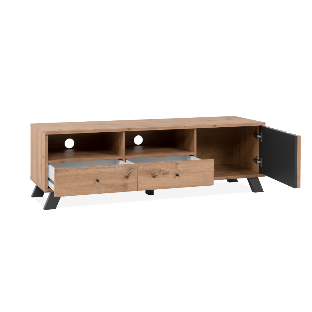concept-usine-split-meuble-tv-140-cm-bois-industriel image 6