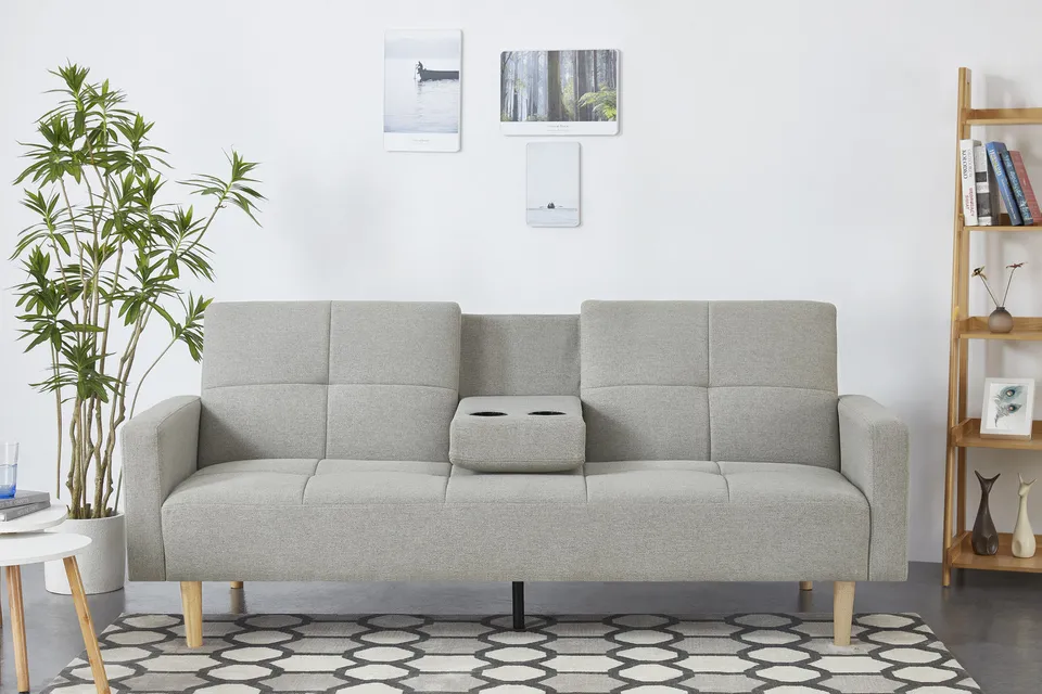 concept-usine-oslo-canap-convertible-3-places-gris-clair image 1