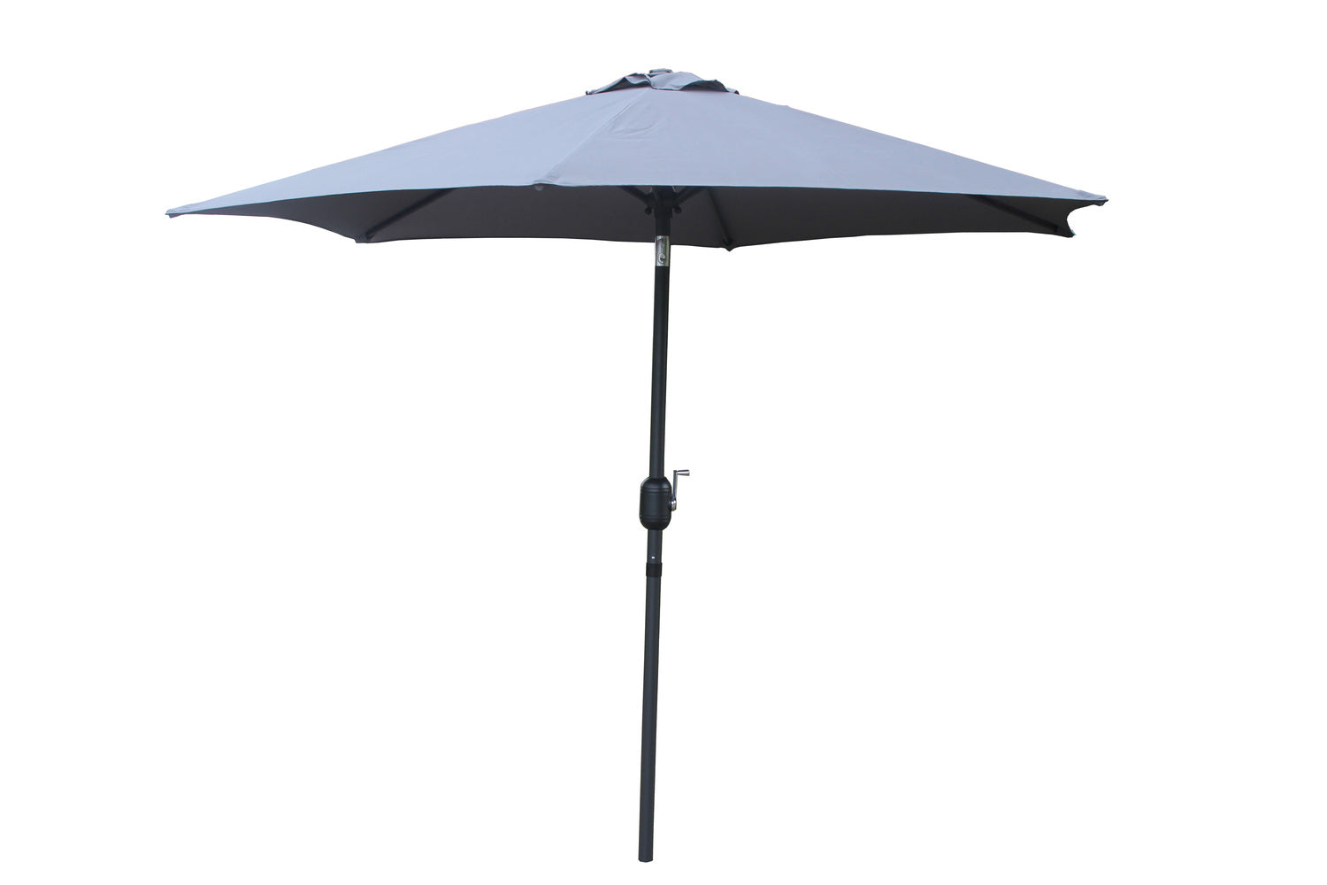 concept-usine-c-me-parasol-droit-rond-inclinable-gris-2-5-m image 1