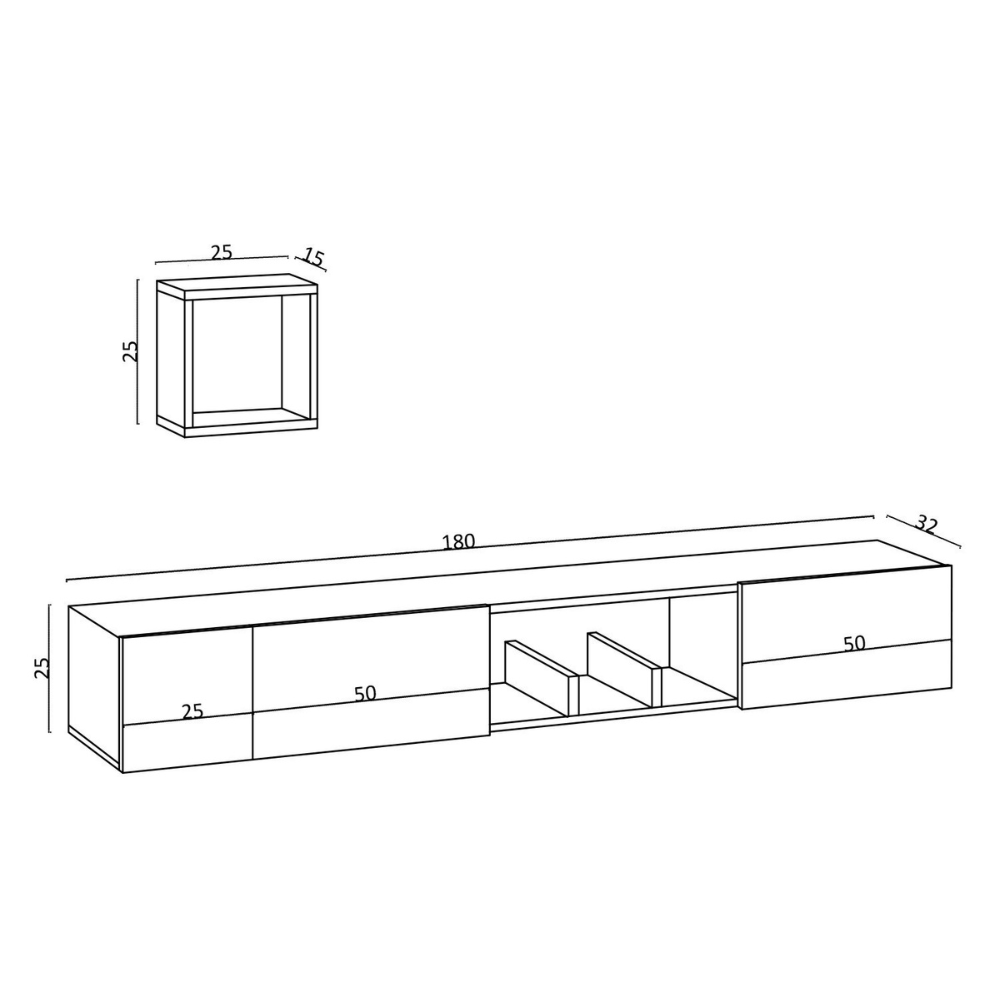 concept-usine-bergen-meuble-tv-suspendu-bois-180-cm image 4
