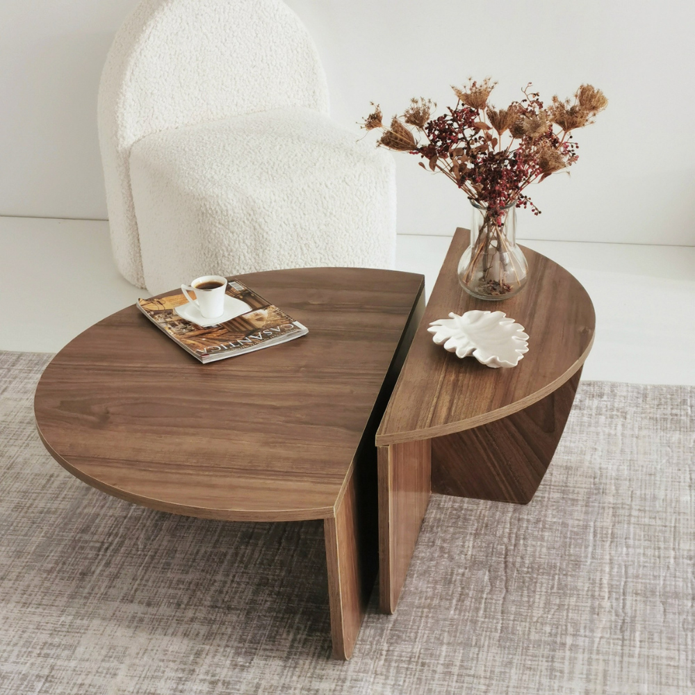 concept-usine-mila-table-basse-ronde-bois-modulable image 3